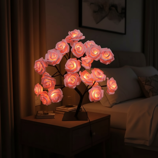 LED Rose Blossom Lamp