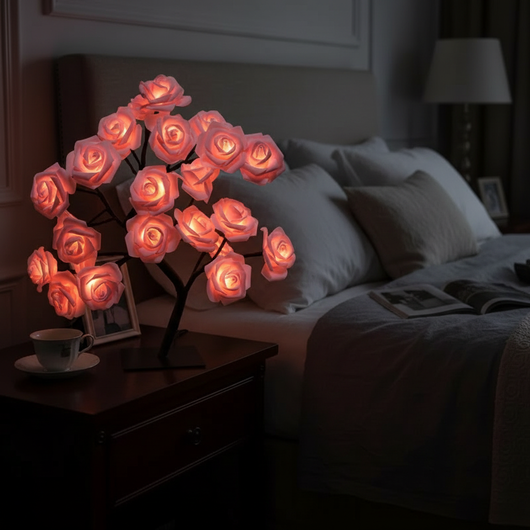LED Rose Blossom Lamp