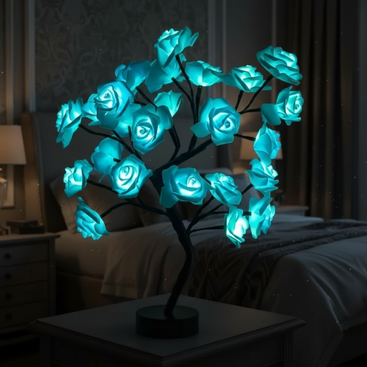 LED Rose Blossom Lamp