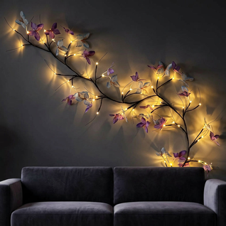 LED Butterfly Branch Light