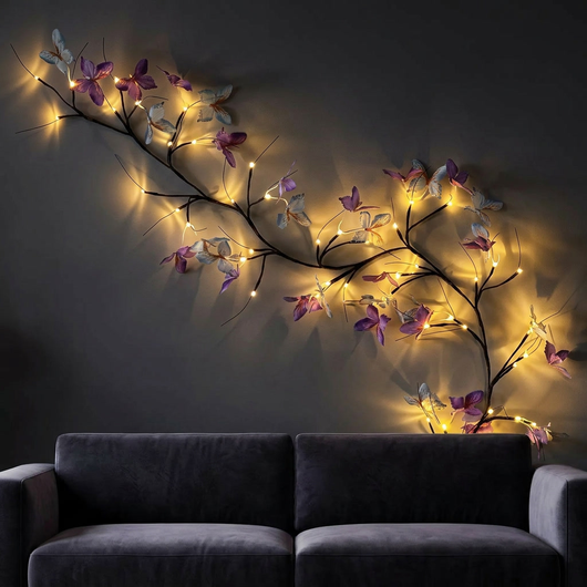 LED Butterfly Branch Light