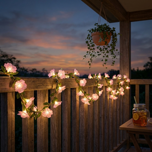 Cherry Blossom Fairy Lights