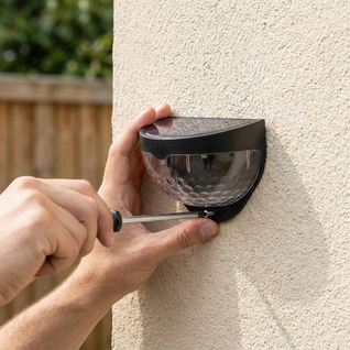 Solar Sunburst Wall Lights