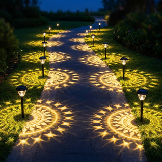 Starburst Pathway Lights
